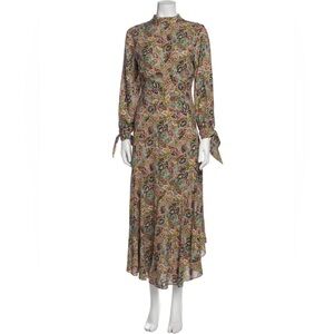 Doen Alda dress in paisley print size small